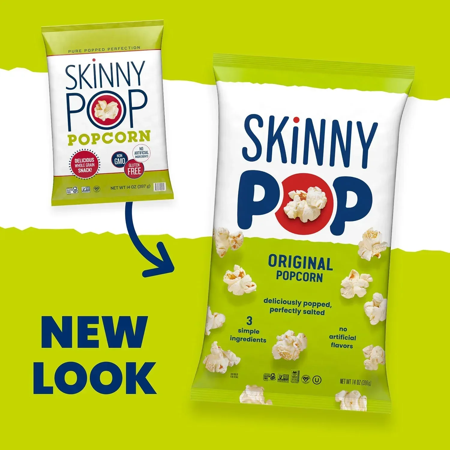 SkinnyPop Original Popcorn, 14 oz. - Image 6