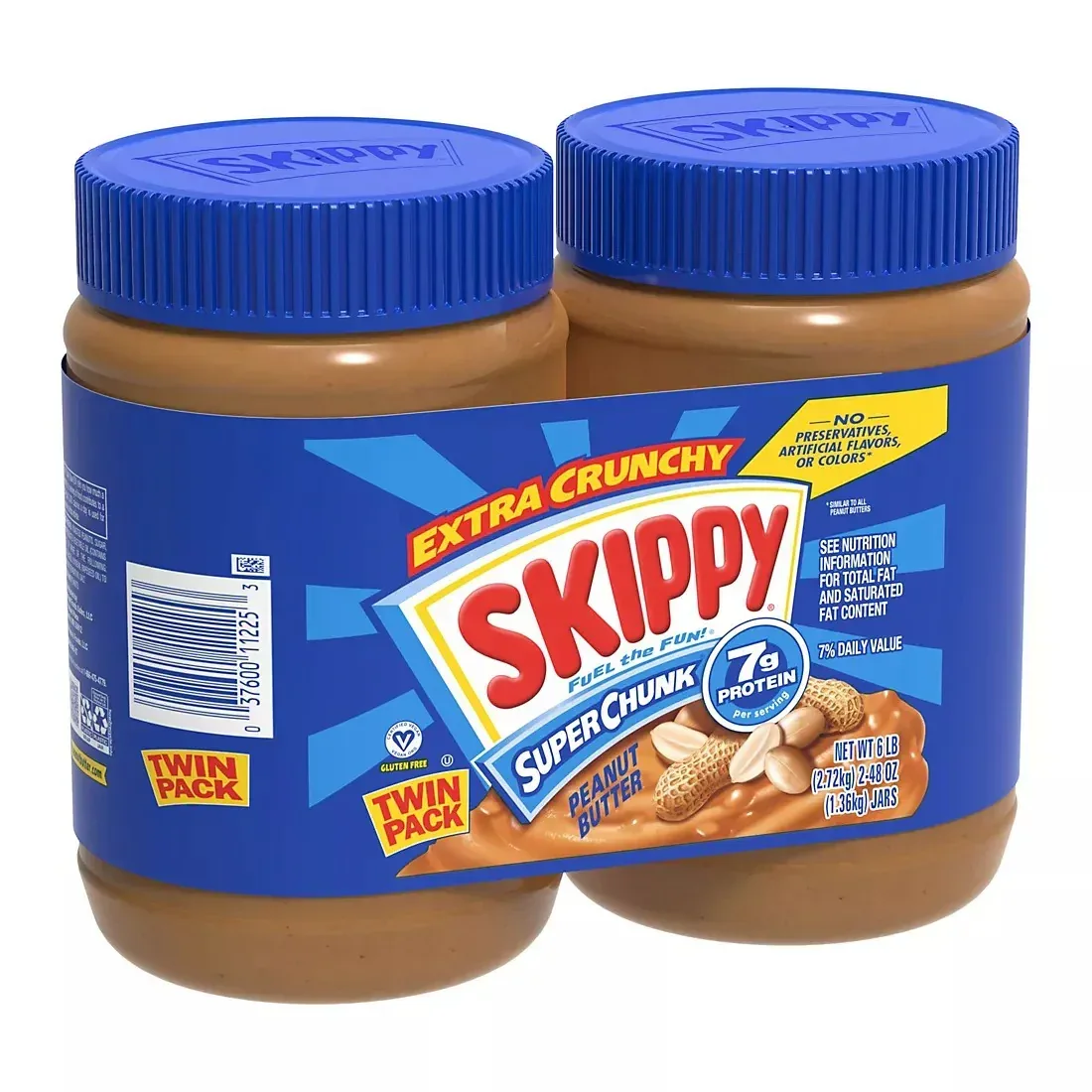 Skippy Chunky Peanut Butter, 2 pk./48 oz. - Image 2