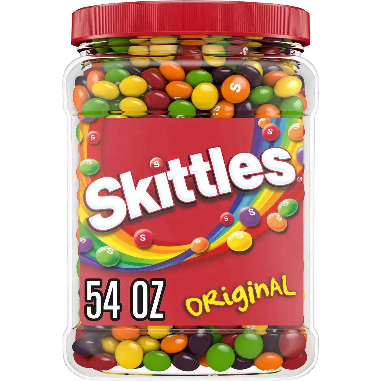 Skittles Bite Size Candies, Original, 54 oz