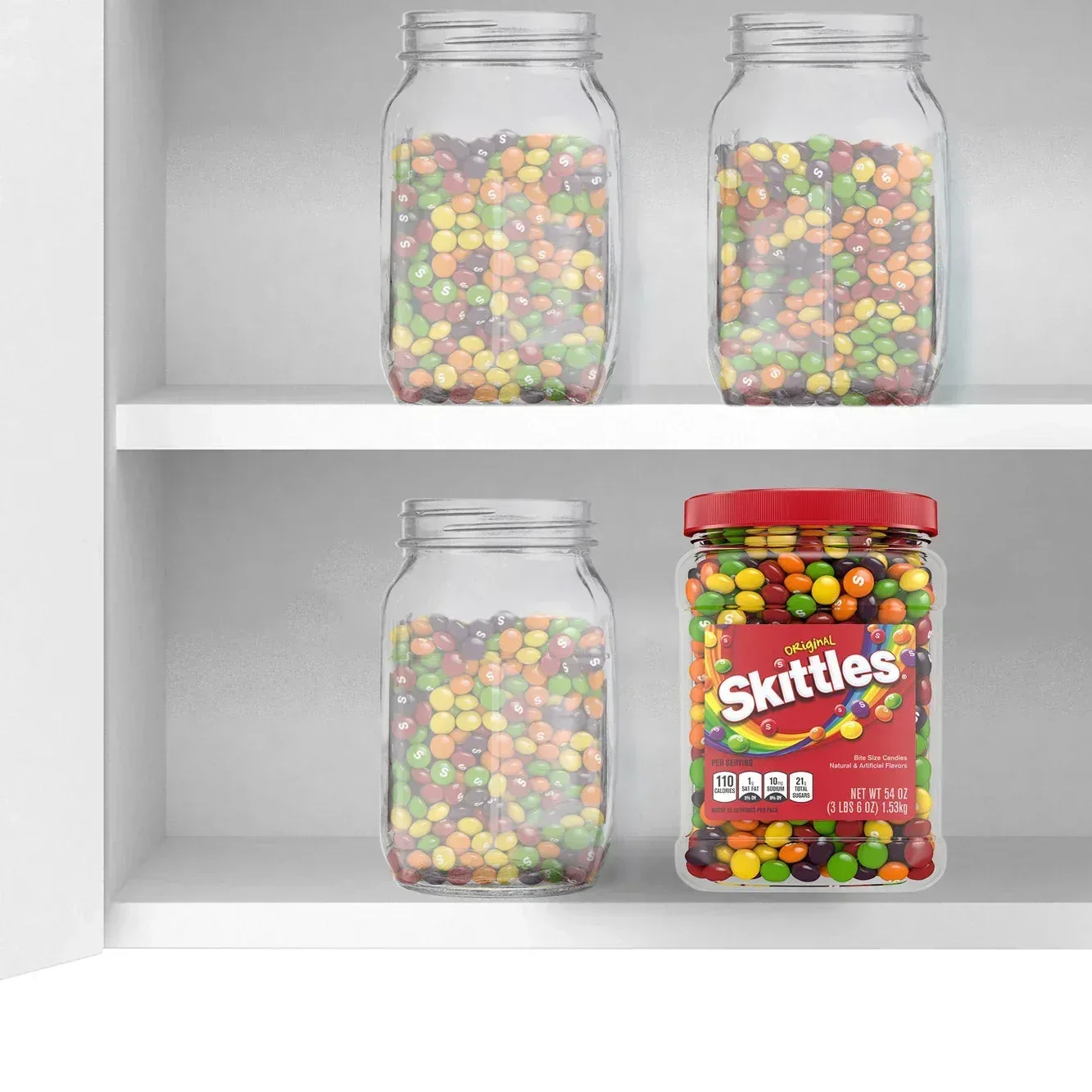 Skittles Bite Size Candies, Original, 54 oz - Image 5