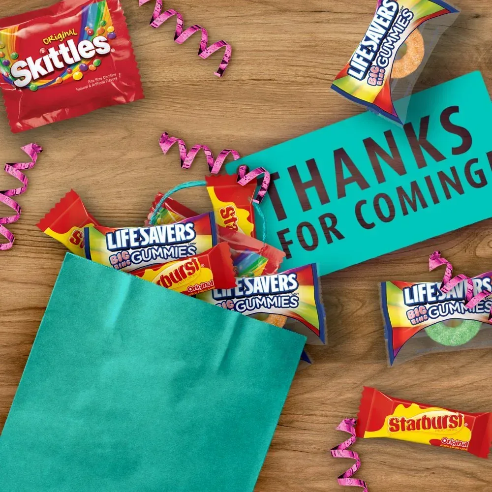 Skittles, Starburst & Life Savers Gummy Candy Variety Pack - 80 Ct Bag - Image 4