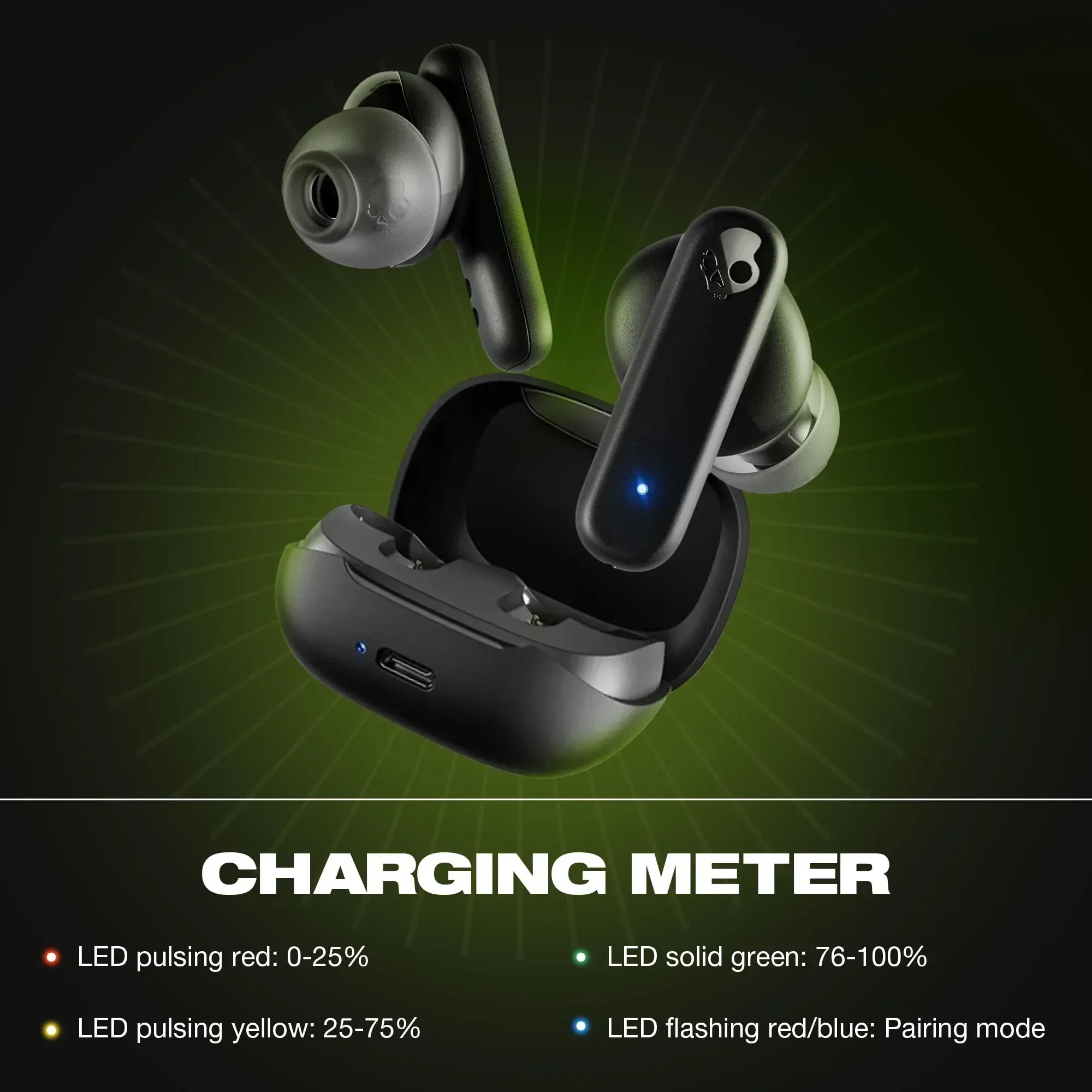 Skullcandy Smokin' Buds XT True Wireless in-Ear Earbuds - Image 22