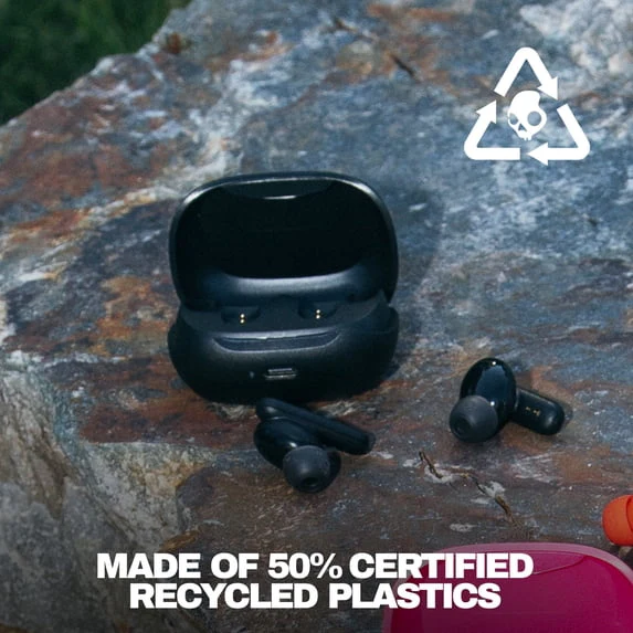 Skullcandy Smokin' Buds XT True Wireless in-Ear Earbuds, Black - Image 5