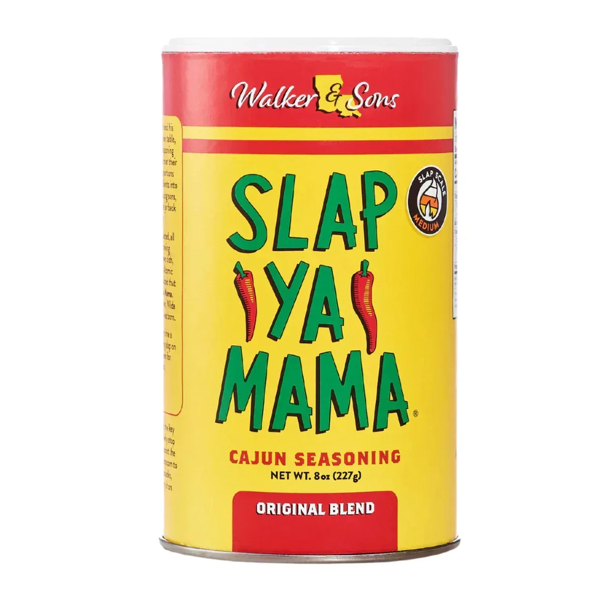 Slap Ya Mama Original Blend Cajun Seasoning, 8 oz Canister – Bold Louisiana-Style Spice for Everyday Cooking - Image 3