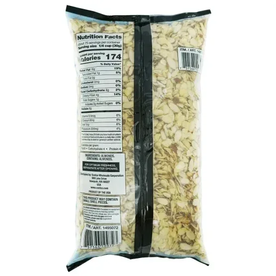 Sliced Almonds, 5 lbs - Image 3