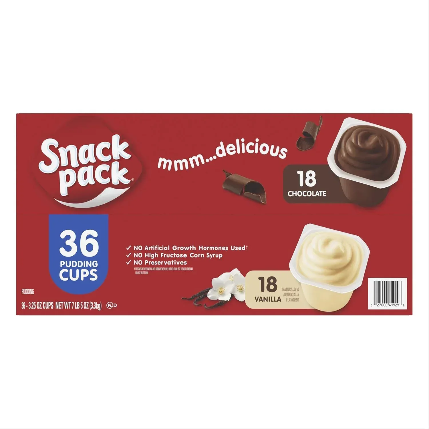Snack Pack Pudding Variety Pack, 3.25 oz., 36 pk. - Image 9
