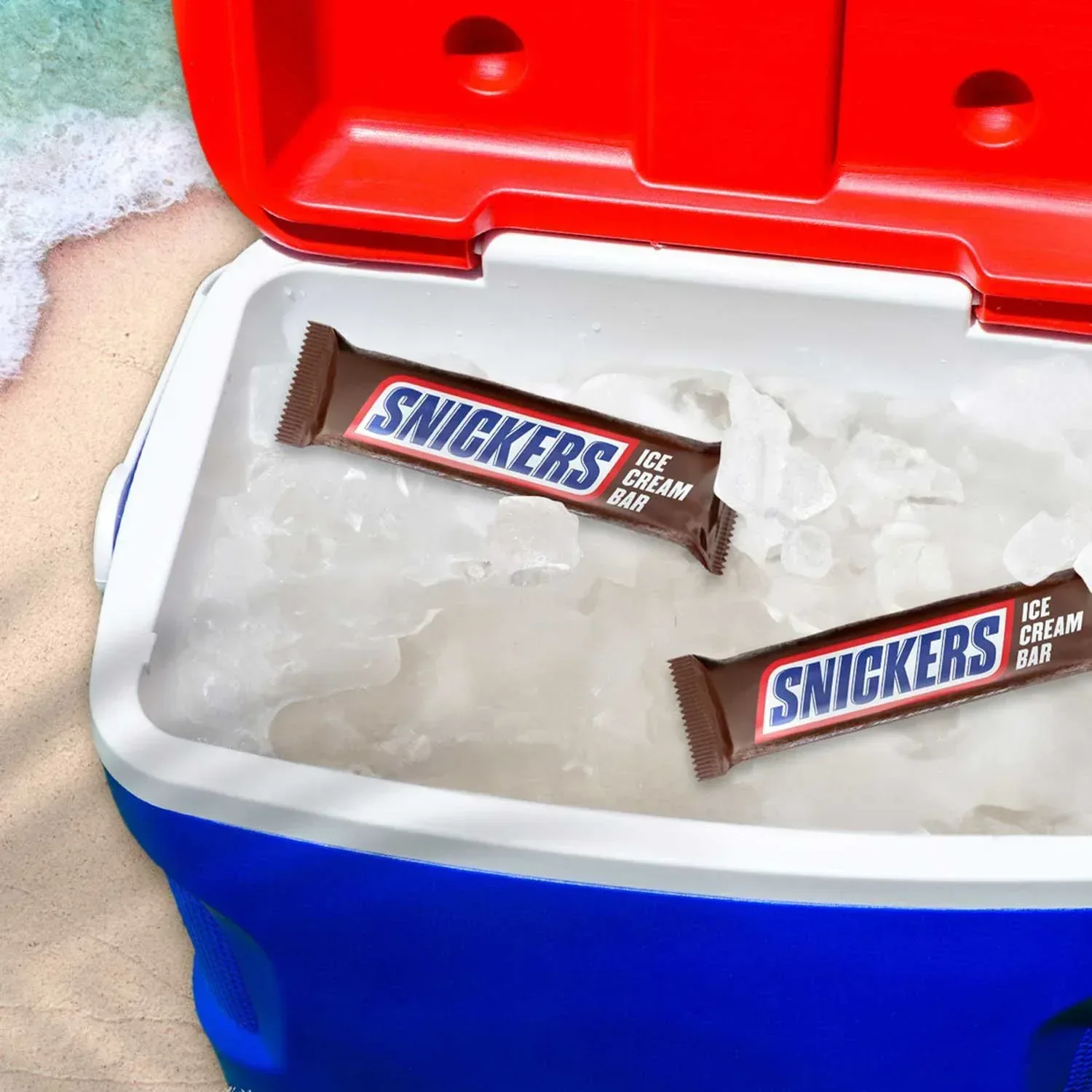 SNICKERS Chocolate Caramel Peanut Butter Ice Cream Bars, Frozen, 2 oz., 24 ct. - Image 9