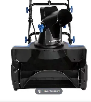 Snow Joe Ultra 18" 13-Amp Electric Snowblower - Blue - Image 2
