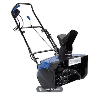 Snow Joe Ultra 18" 15-Amp Electric Snow Thrower with Light - Blue
