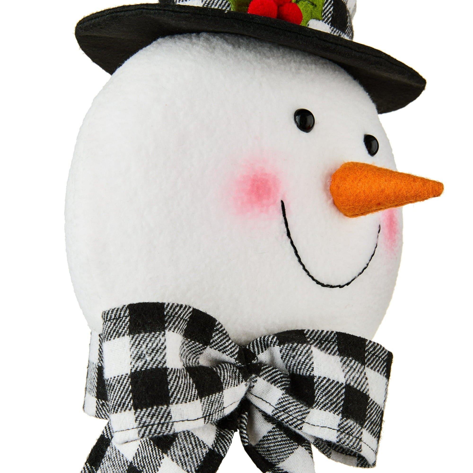 Snowman Christmas Tree Topper, 14 in, by Holiday Time - Image 3