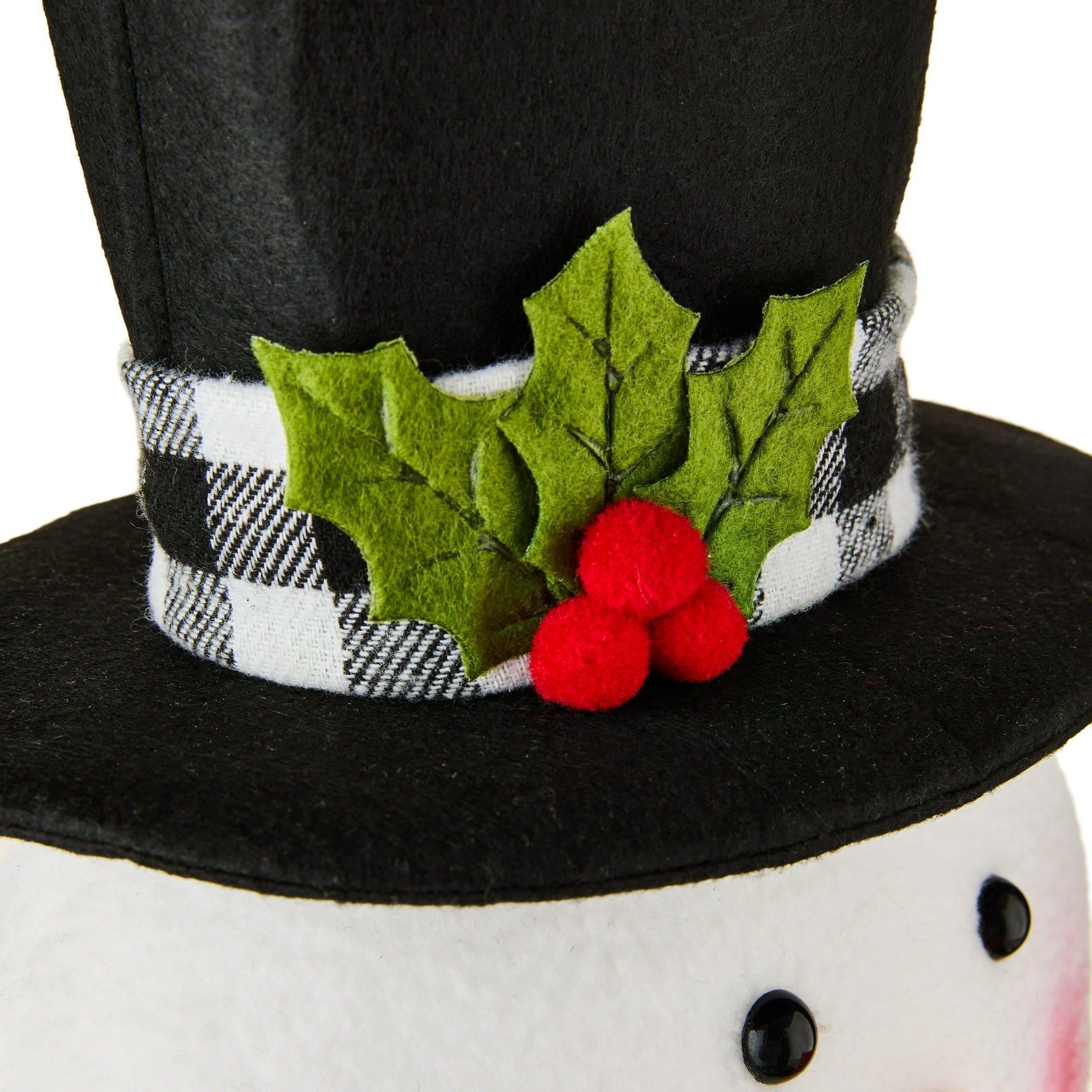 Snowman Christmas Tree Topper, 14 in, by Holiday Time - Image 4