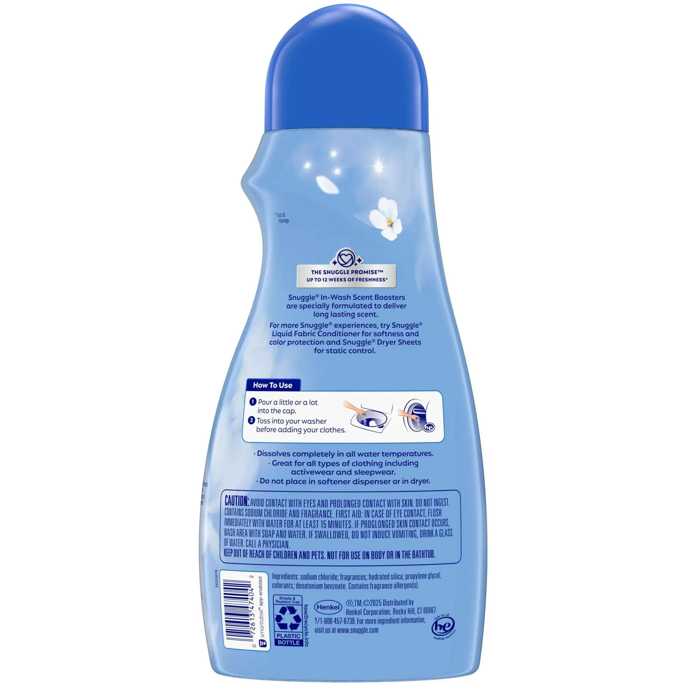 Snuggle In Wash Scent Booster, Blue Sparkle, 39 oz - Image 8