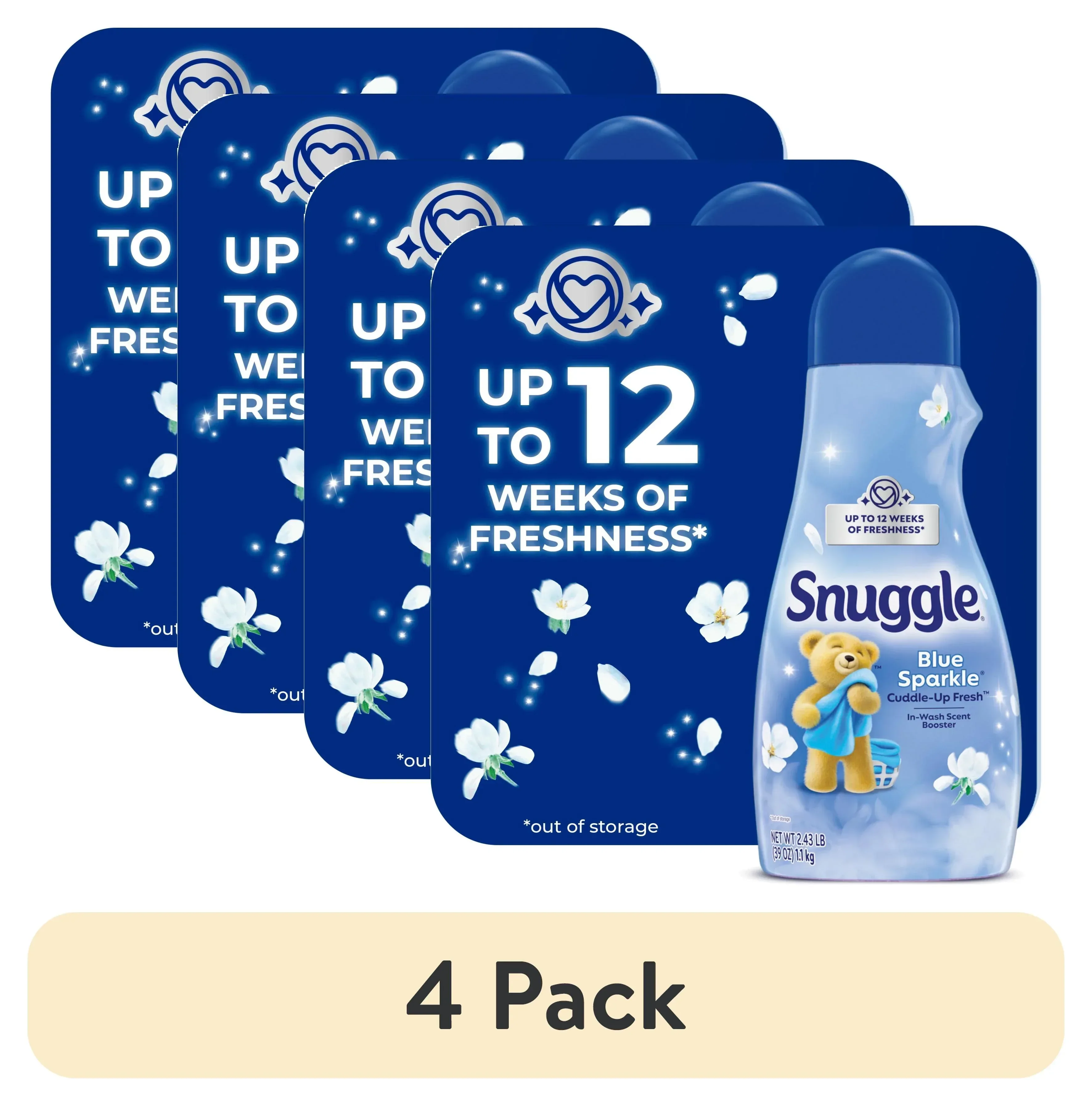 Snuggle In Wash Scent Booster, Blue Sparkle, 39 oz - Image 9