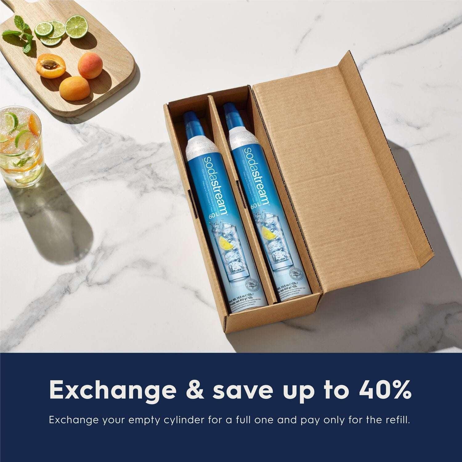 Sodastream, Blue CO2 Cylinder Exchange, 60L - Image 3