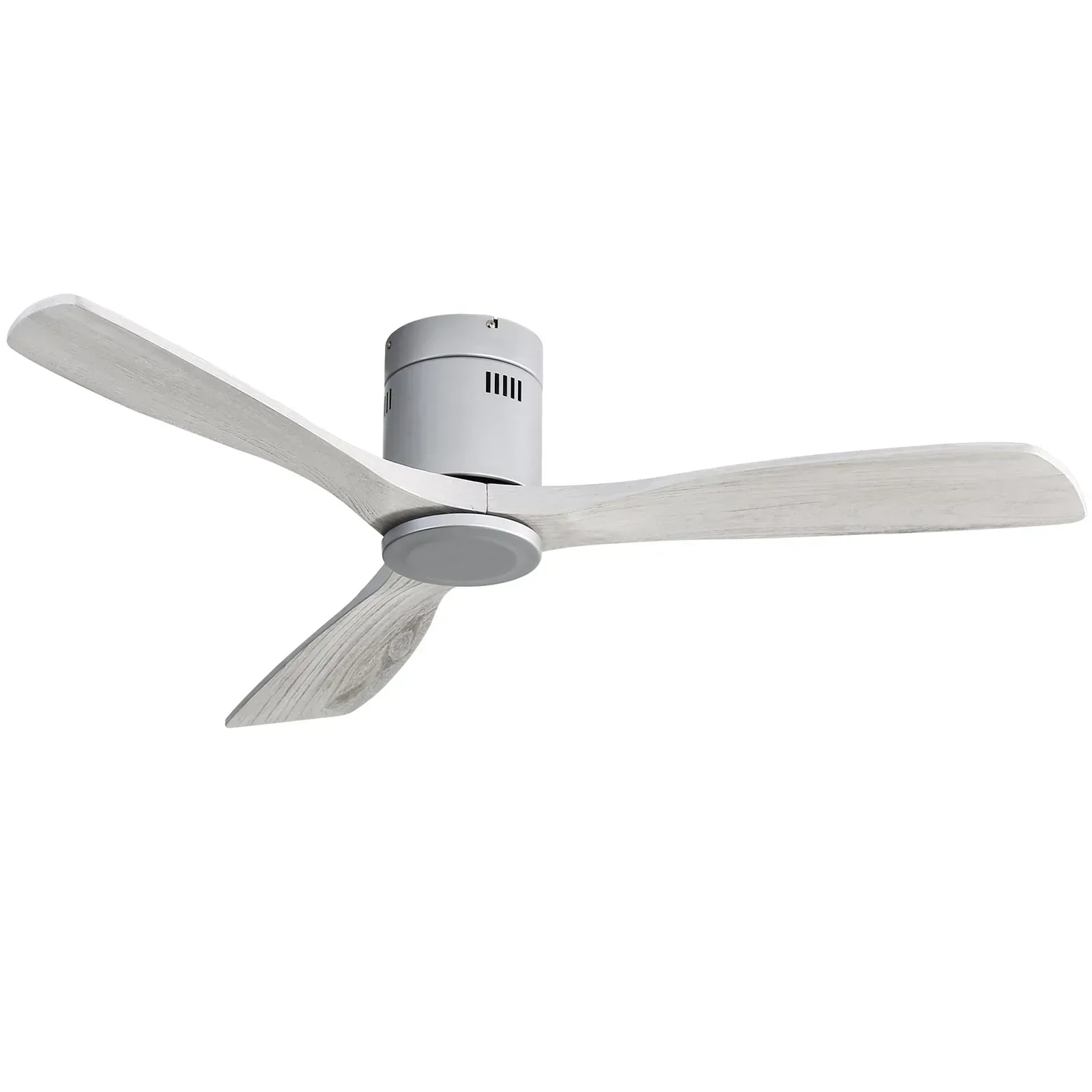 Sofucor 52 Inch Modern Flush Mount Ceiling Fan with Wood Blades - Image 9