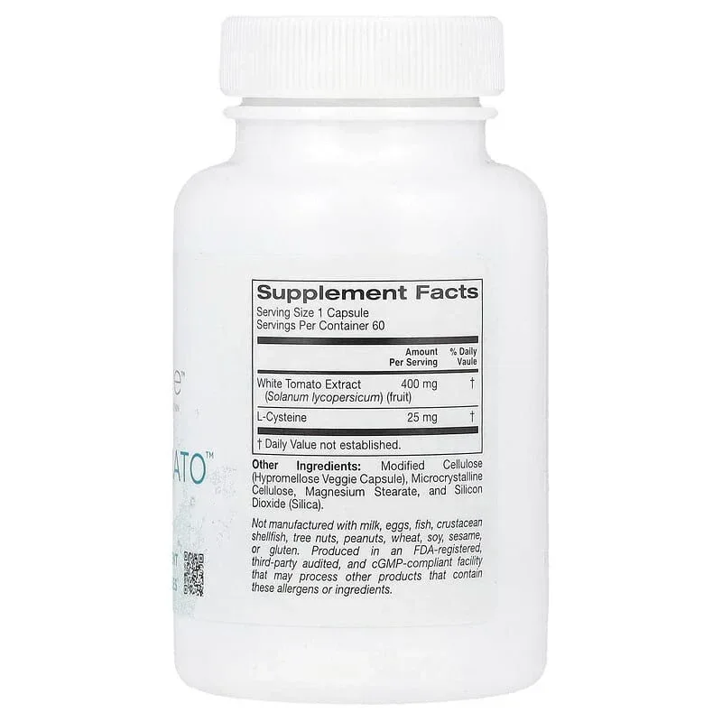 Solumeve, Pearl Tomato™ , 400 mg, 60 Veggie Capsules - Image 2