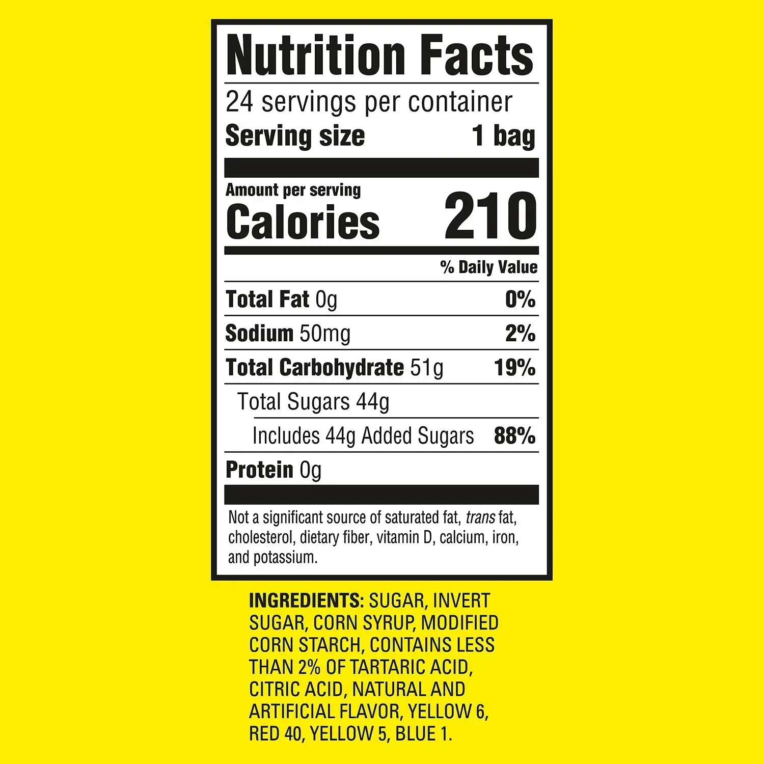 SOUR PATCH KIDS Soft & Chewy Candy, 2 oz., 24 pk. - Image 5