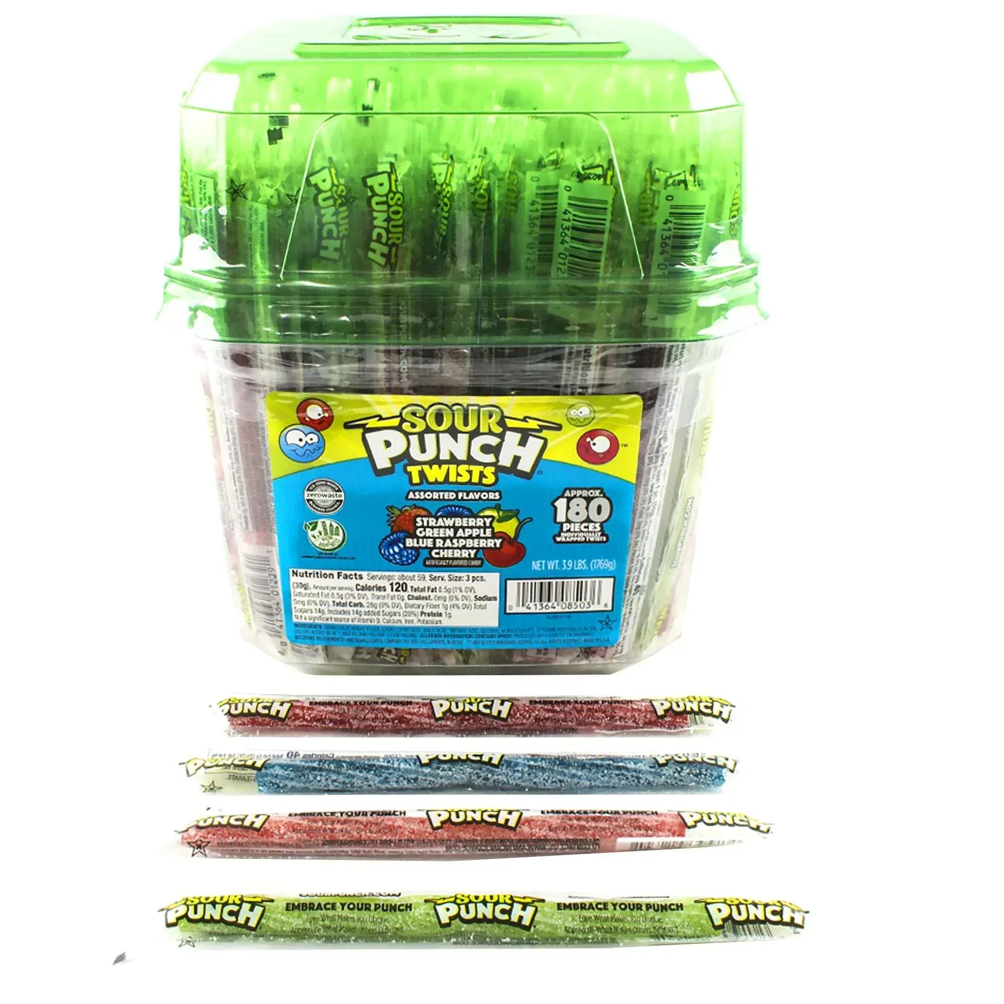 Sour Punch Twists, Variety, 180-count - Image 4