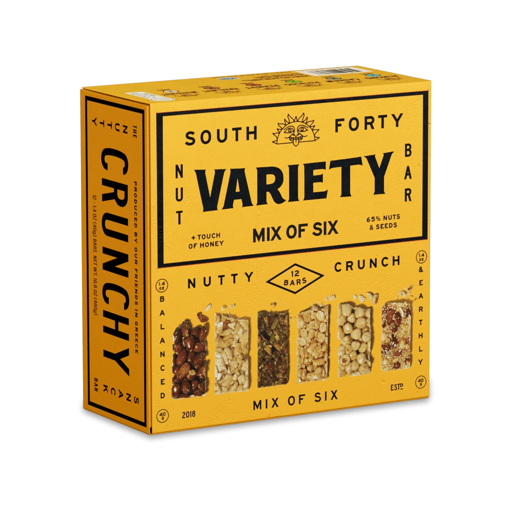 South 40 Snacks Crunchy Pistachio Nut Bars, 12 pack - Image 6