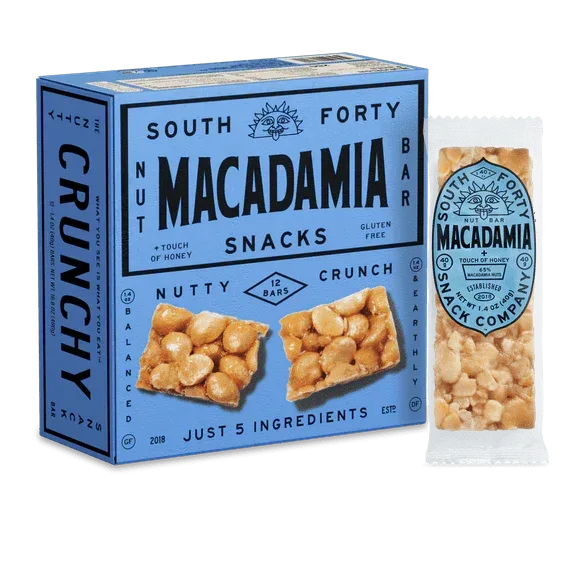 South 40 Snacks Crunchy Pistachio Nut Bars, 12 pack - Image 8