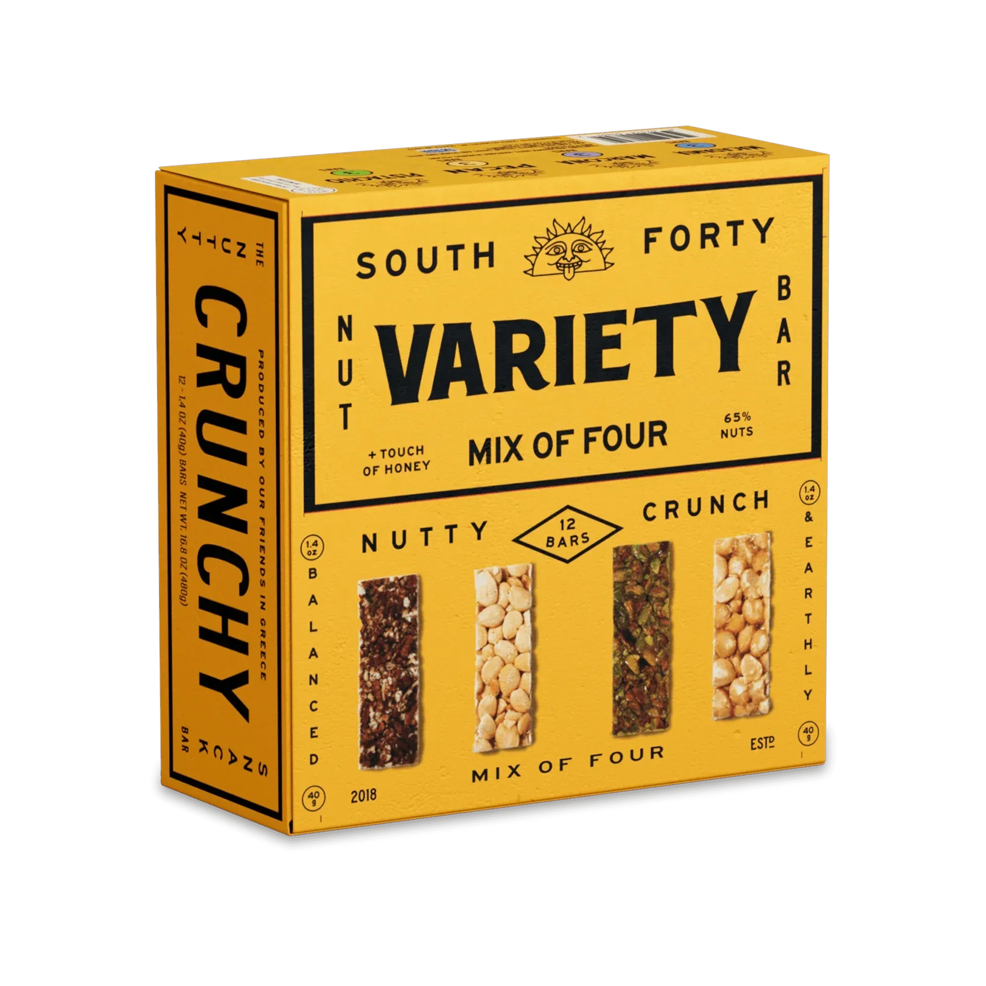 South 40 Snacks Crunchy Pistachio Nut Bars, 12 pack - Image 9