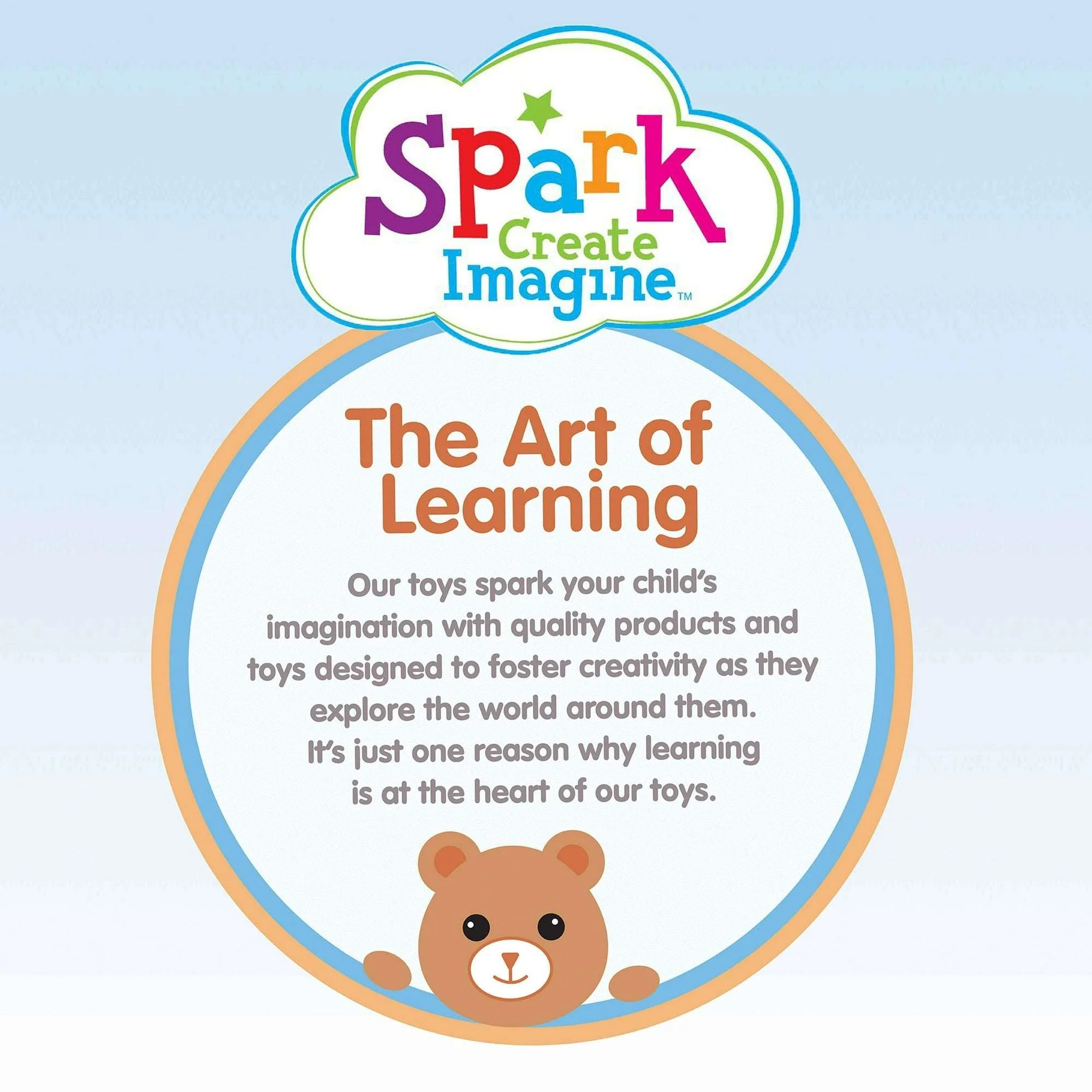Spark Create Imagine Bull Plush, 9 in, 0 Months+ - Image 2