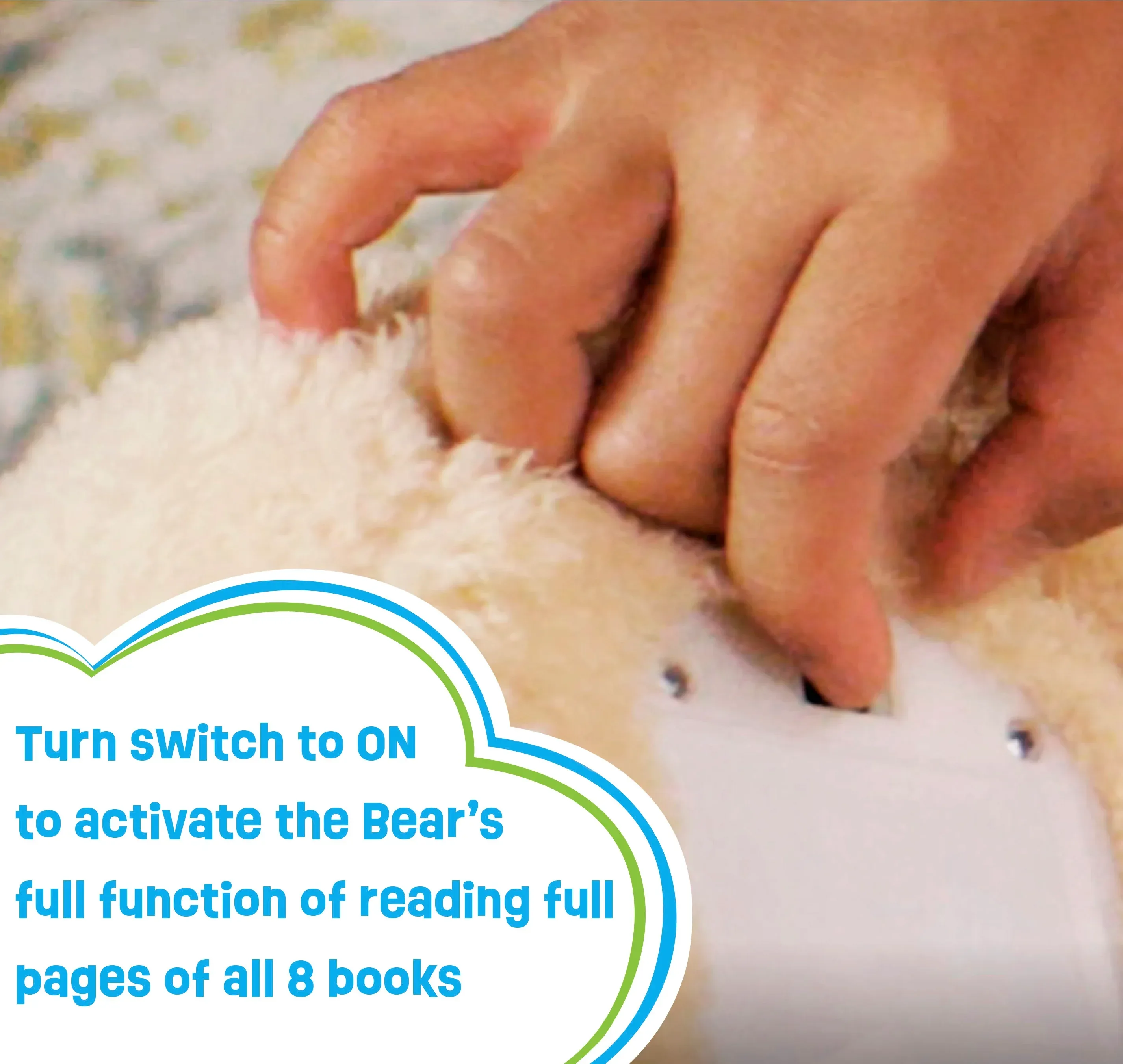 Spark Create Imagine Interactive Learning Bear, Recites 8 Stories, Sings 6 Songs, Baby and Toddler Toys - Image 12