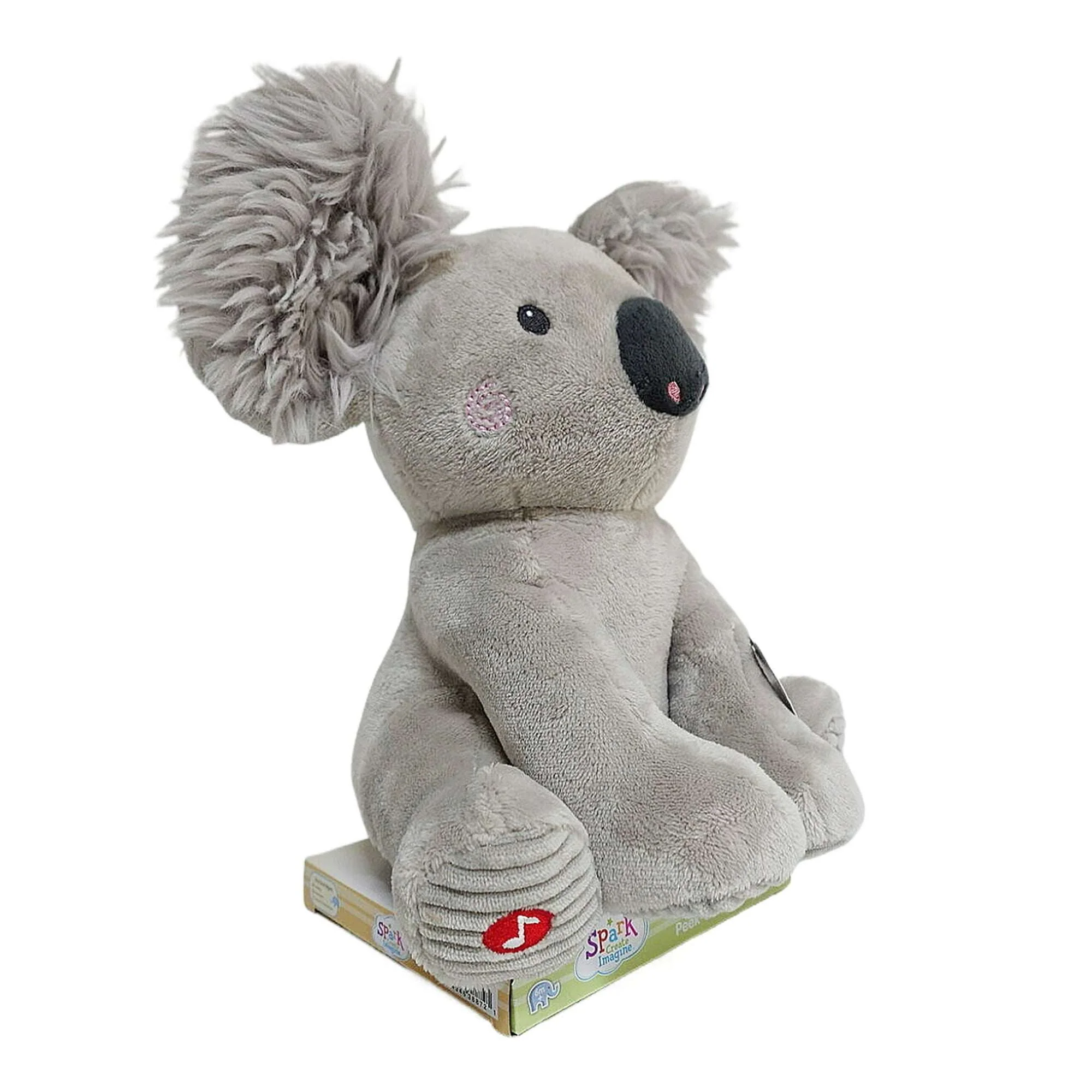 Spark Create Imagine Peek-a-Boo Grey Koala, for All Ages - Image 5