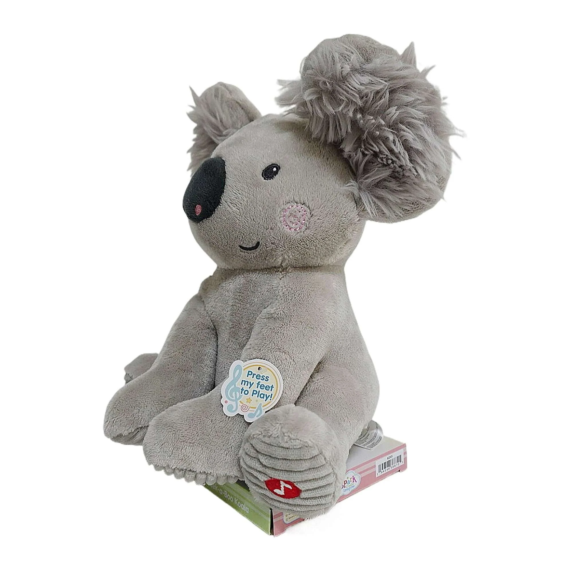 Spark Create Imagine Peek-a-Boo Grey Koala, for All Ages - Image 6