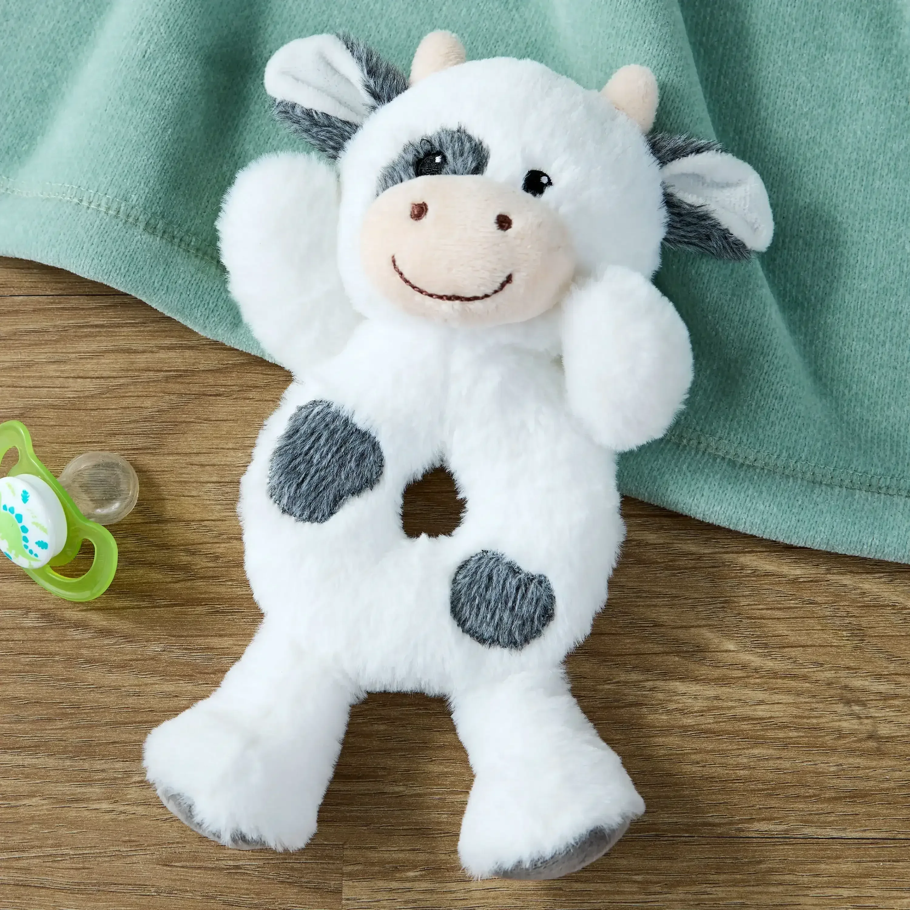 Spark Create Imagine Plush Cow Rattle, 0+ - Image 2