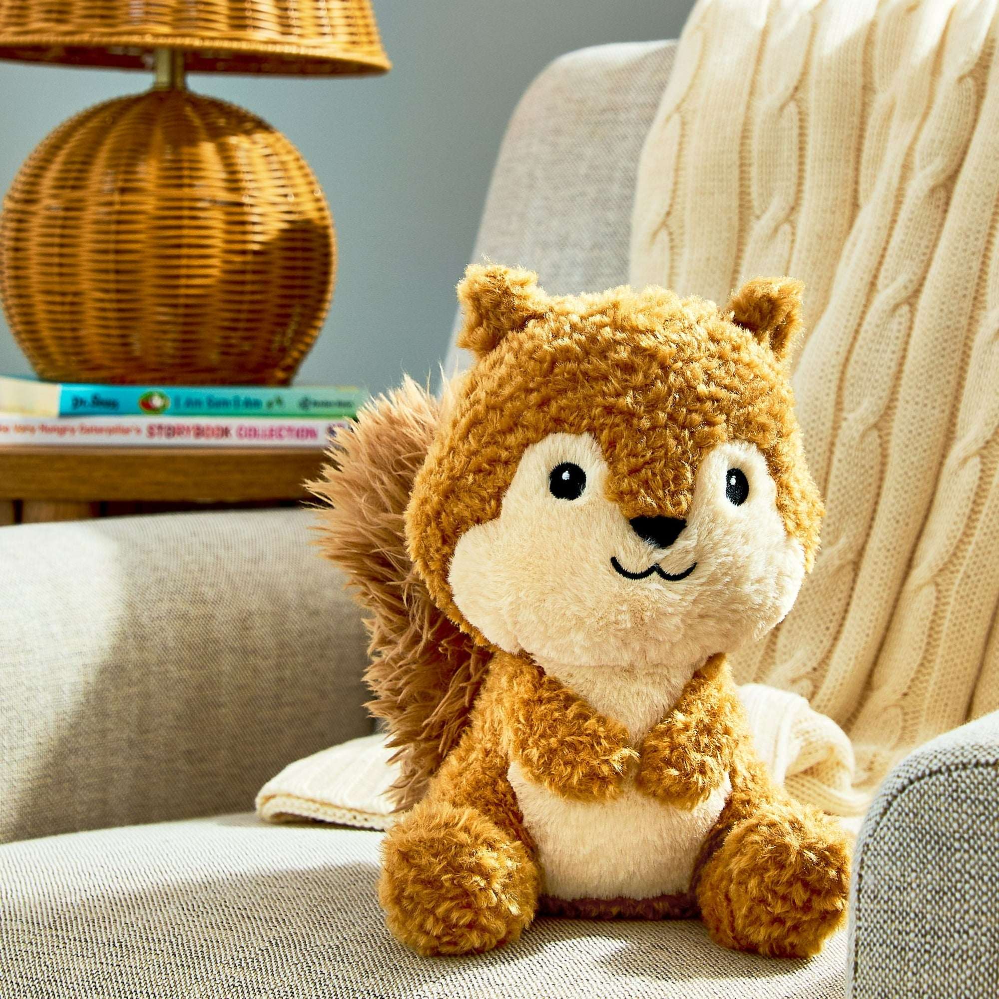 Spark.Create.Imagine Squirrel Plush Toy, 9" - Image 5