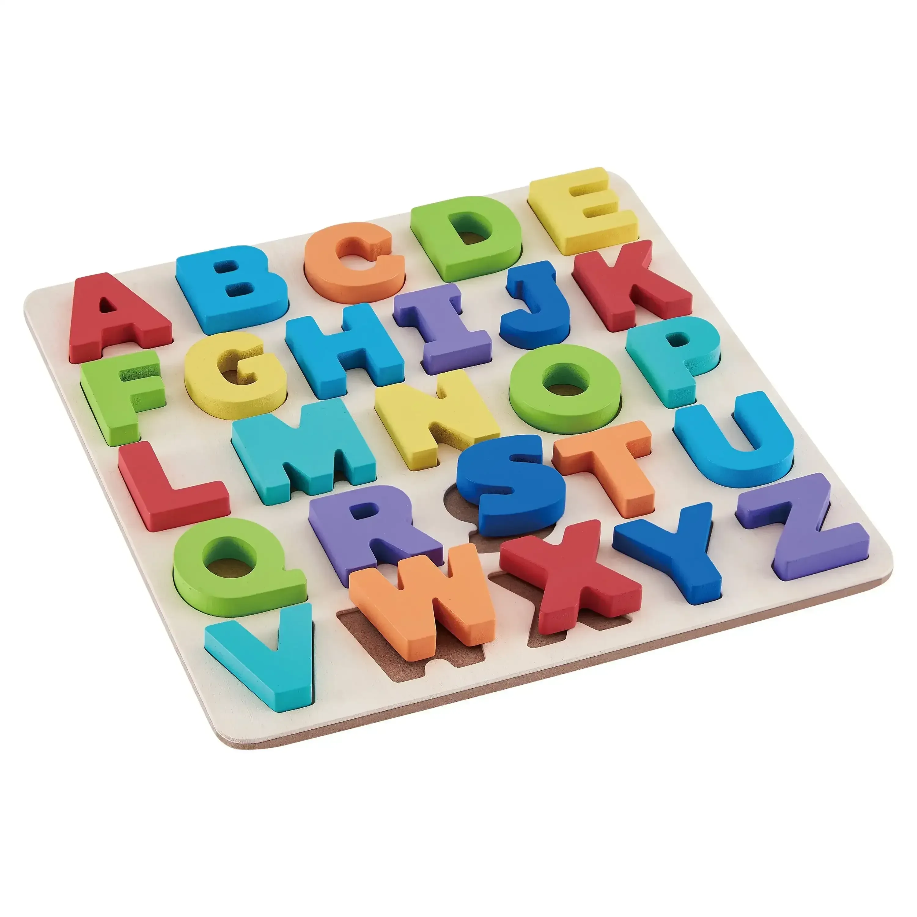Spark Create Imagine Wooden Alphabet Puzzle, Baby and Toddler Toys for Children Ages 18 Months - Image 3