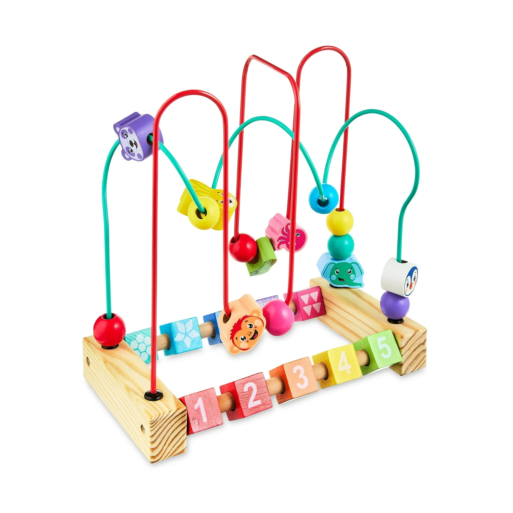 Spark Create Imagine Wooden Bead Maze Toy for Toddlers and Babies Aged 12 Months and Up - Image 3