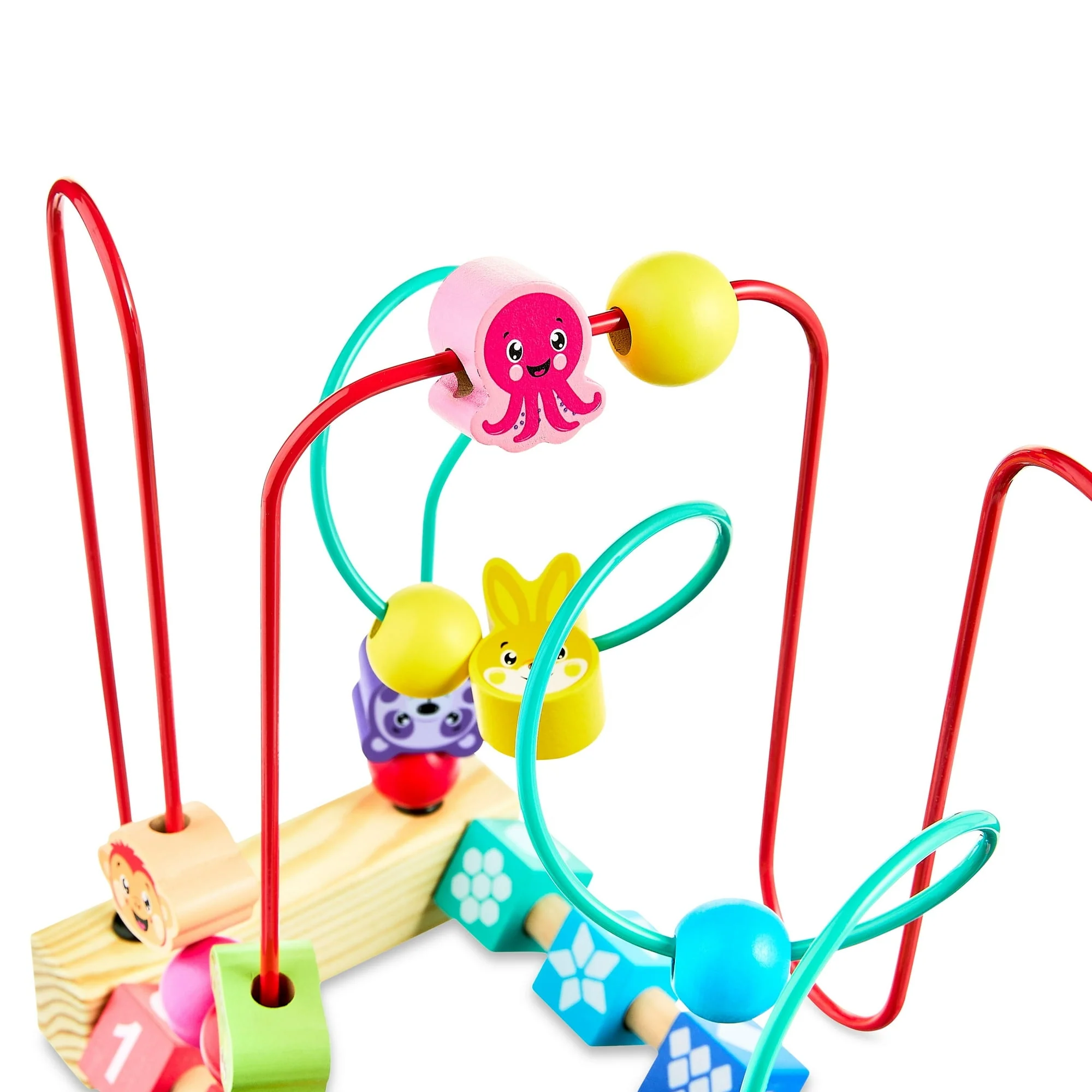 Spark Create Imagine Wooden Bead Maze Toy for Toddlers and Babies Aged 12 Months and Up - Image 4