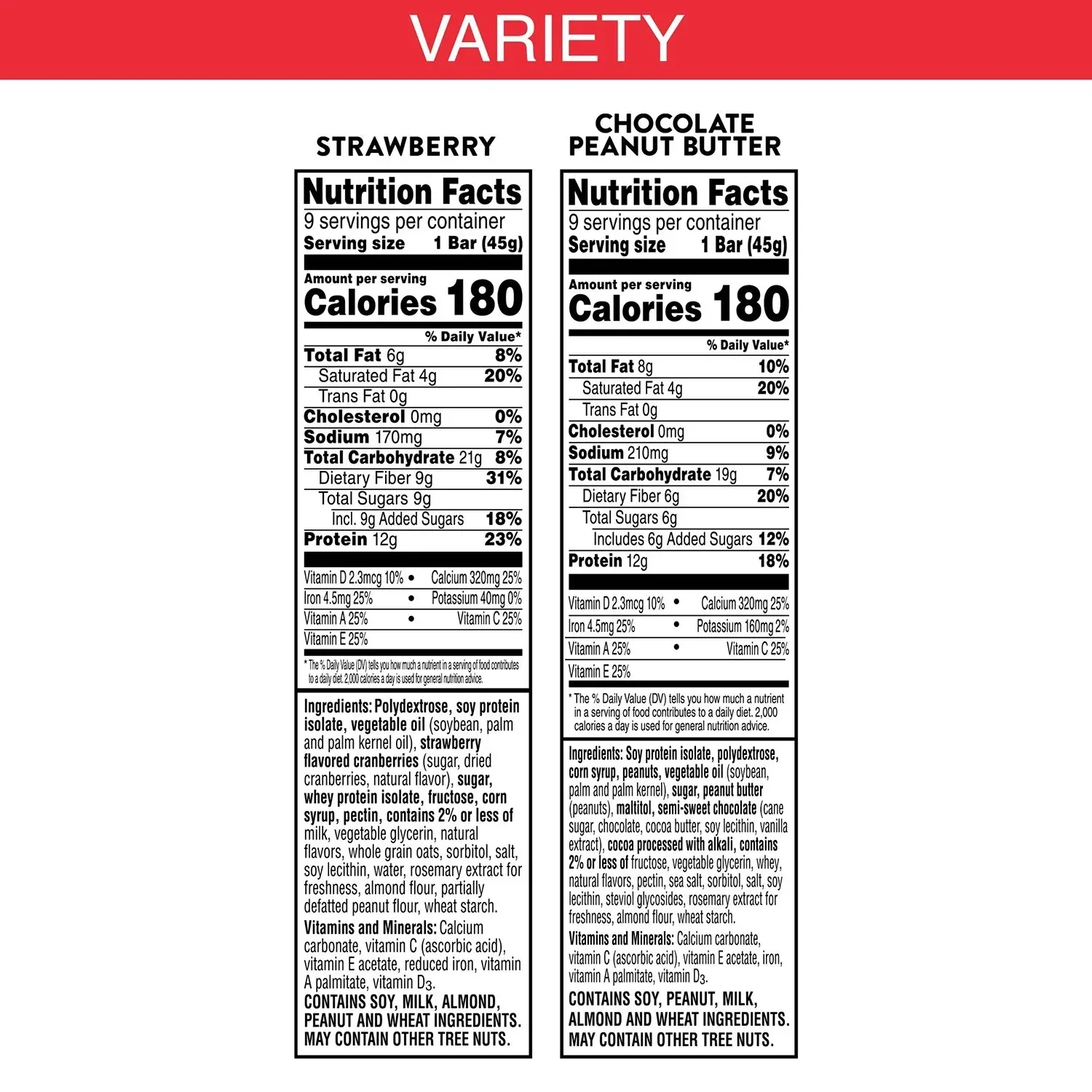 Special K Protein Bars, Variety Pack, 18 ct. - Image 2