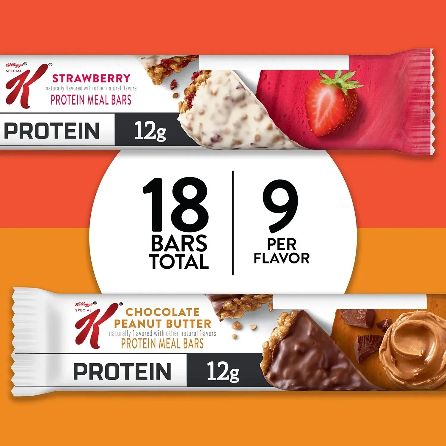 Special K Protein Bars, Variety Pack, 18 ct. - Image 3