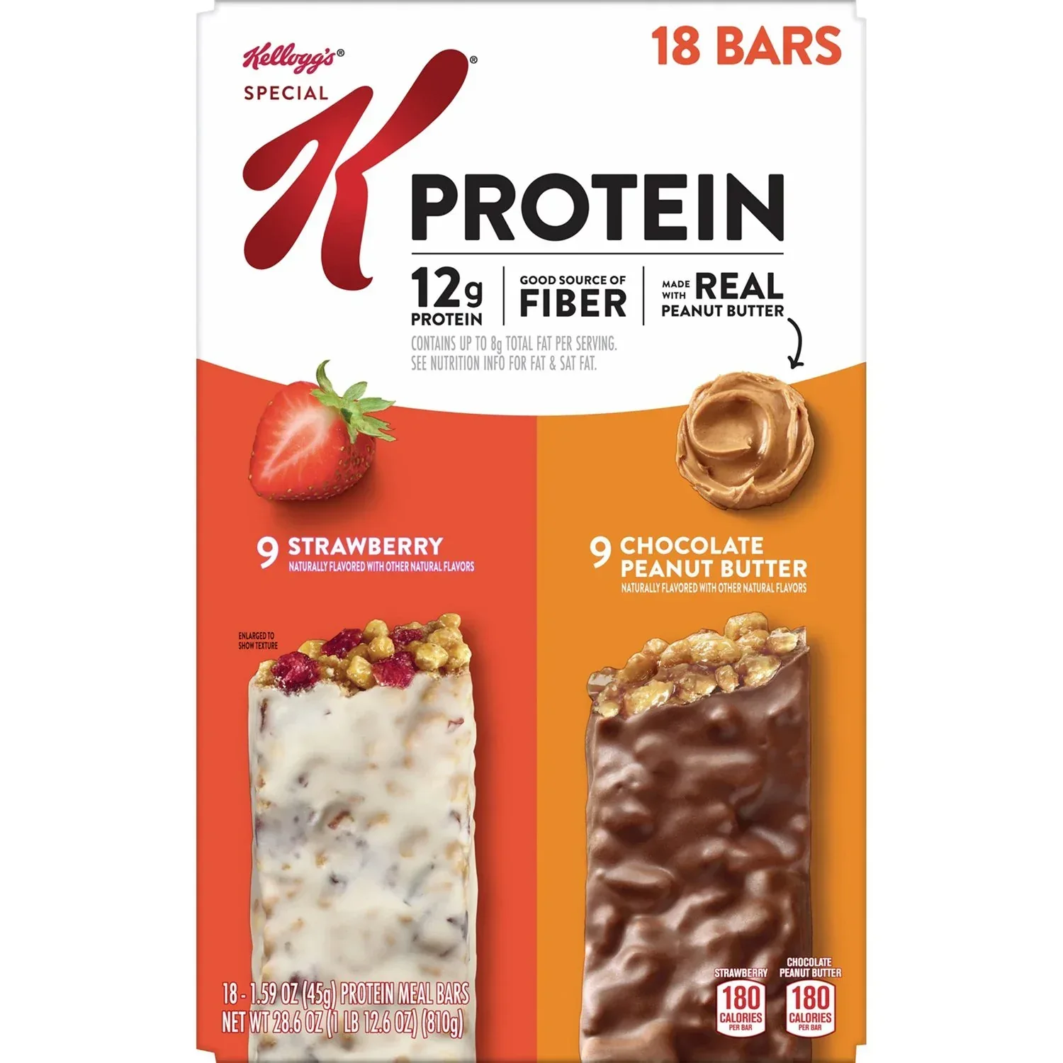 Special K Protein Bars, Variety Pack, 18 ct. - Image 7