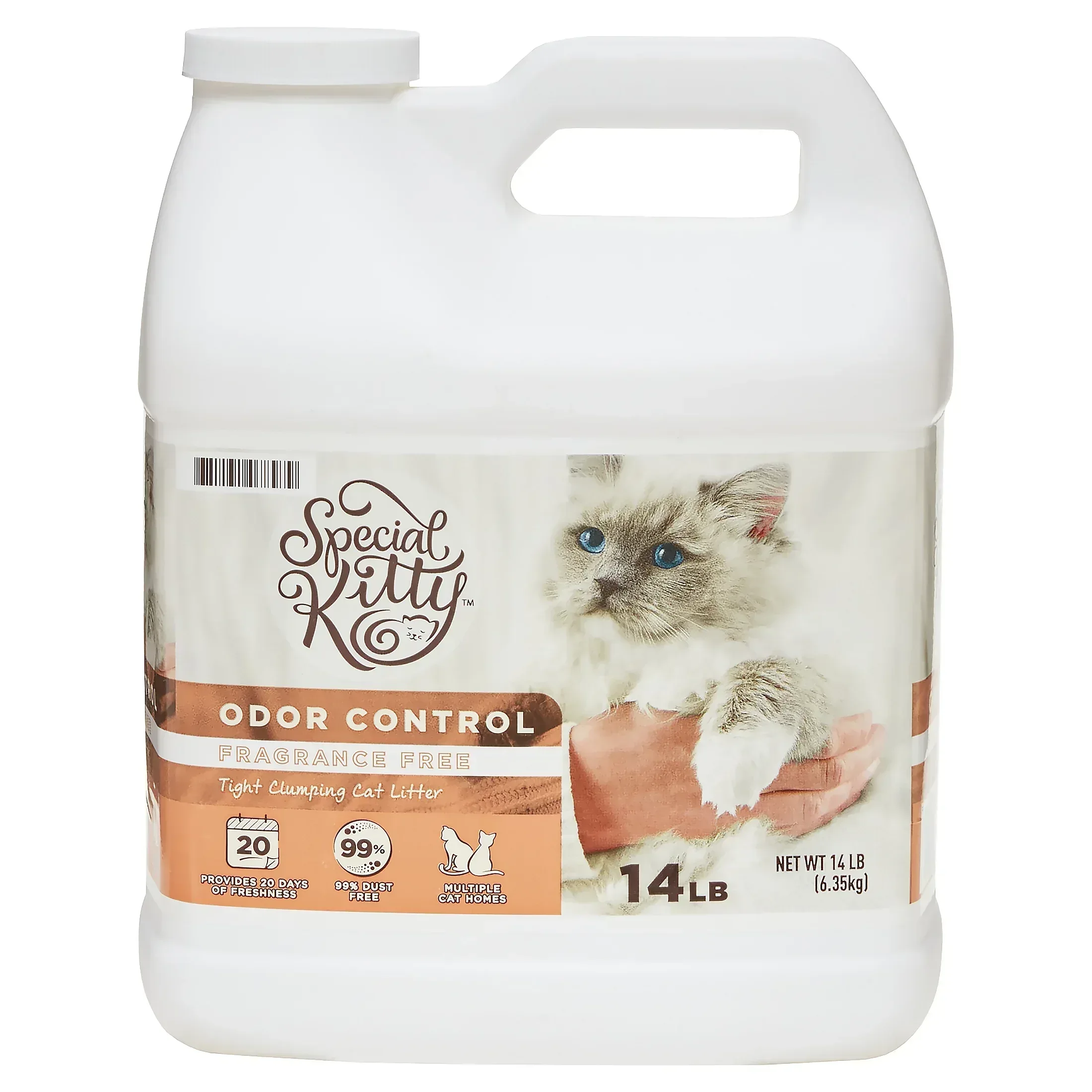 Special Kitty Scoopable Tight Clumping Cat Litter, Fragrance Free, 14 lb - Image 6