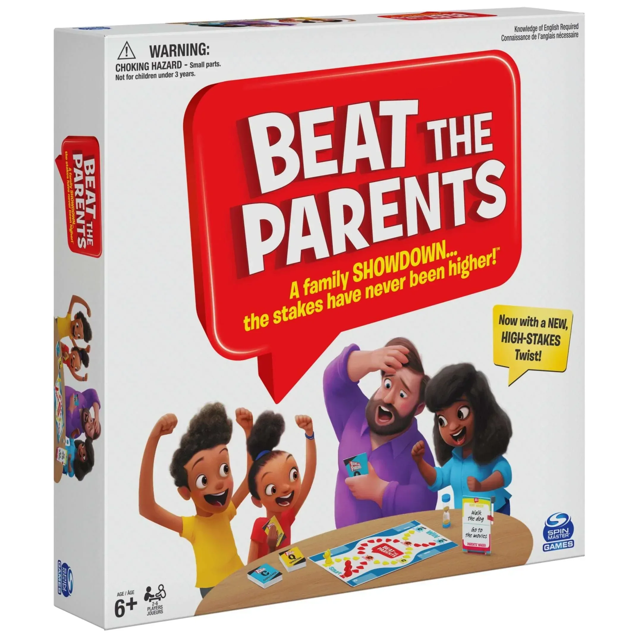 Spin Master Games, Beat The Parents Classic Family Trivia Game, for Ages 6 and up - Image 7