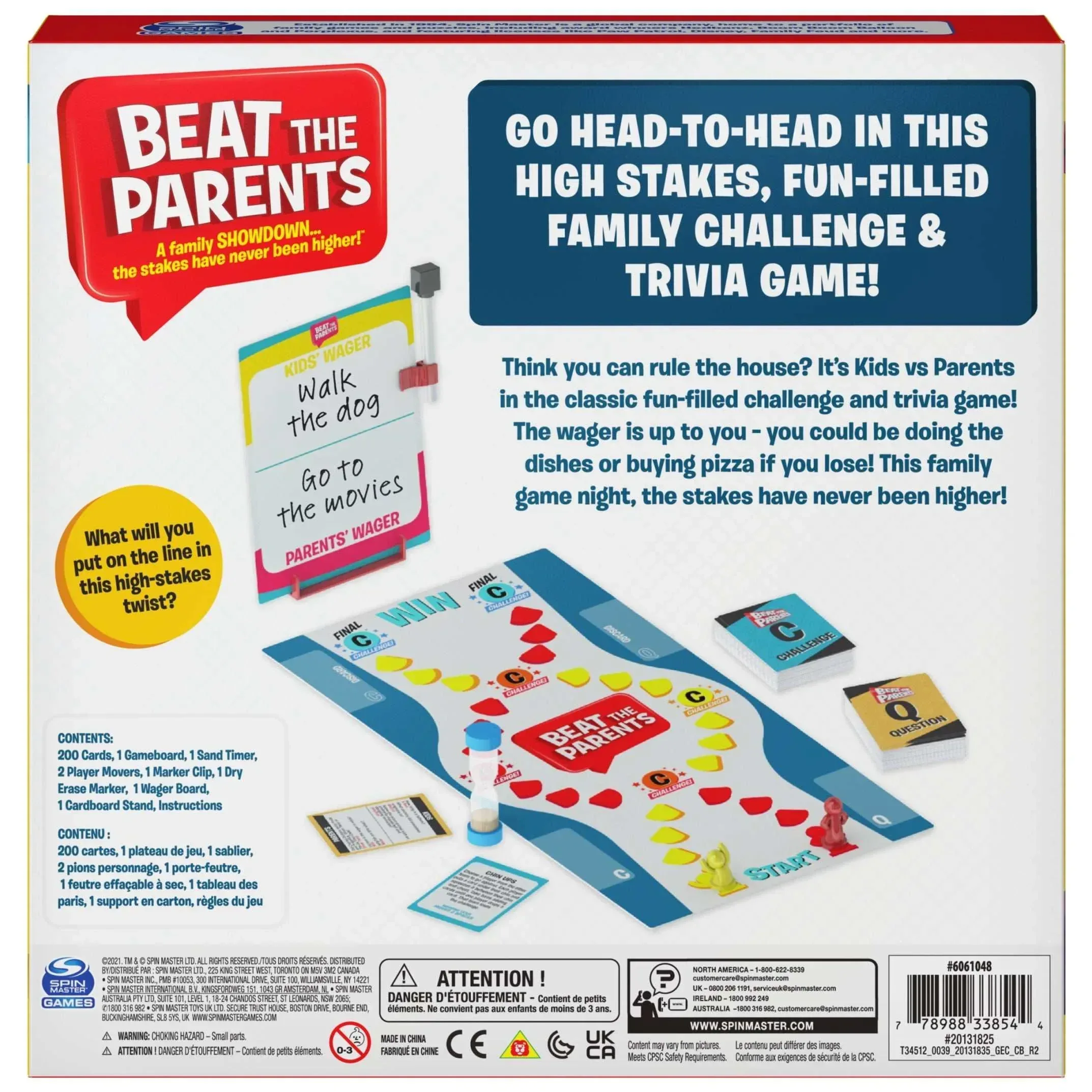 Spin Master Games, Beat The Parents Classic Family Trivia Game, for Ages 6 and up - Image 8