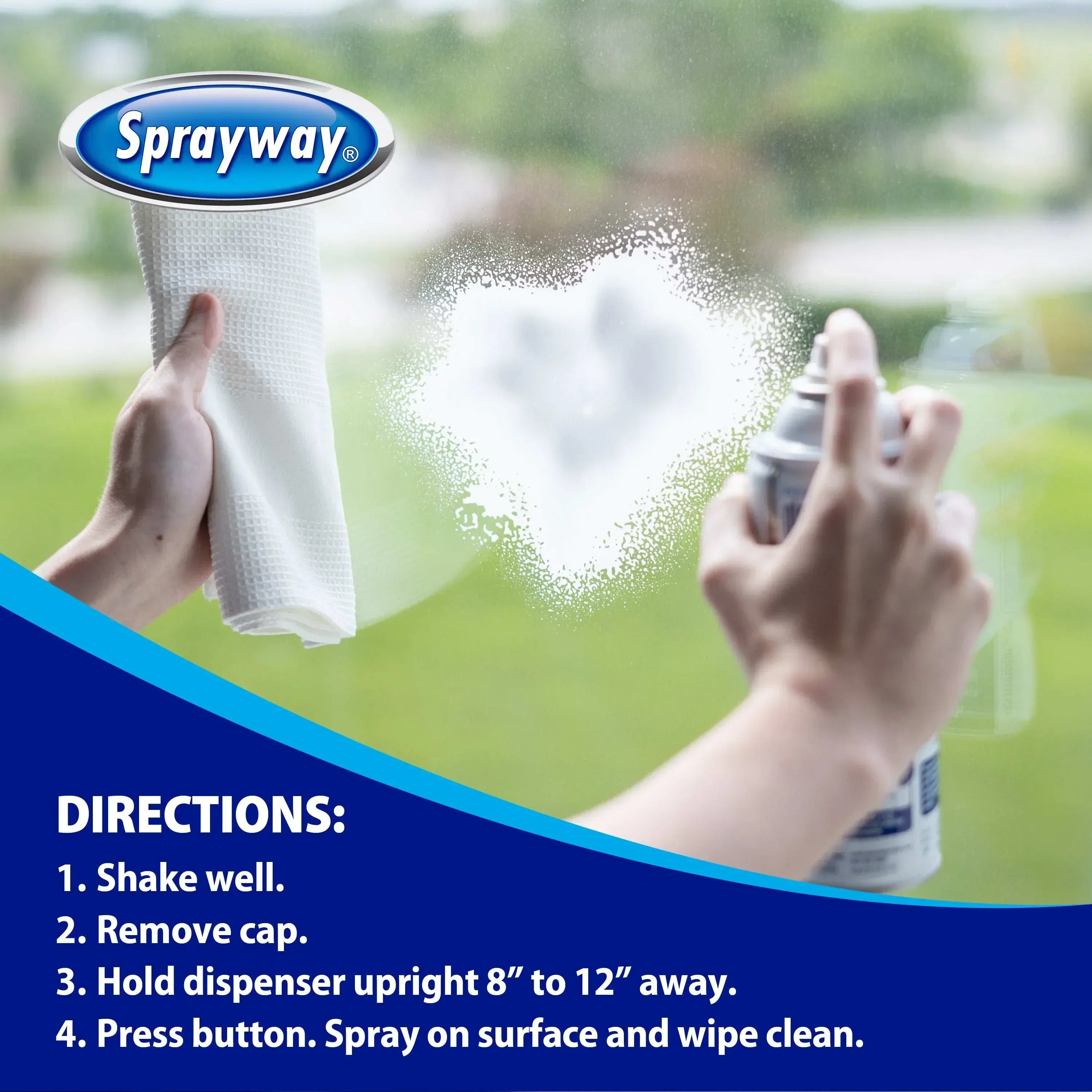 Sprayway Glass Cleaner Aerosol, 19 Oz - Image 5