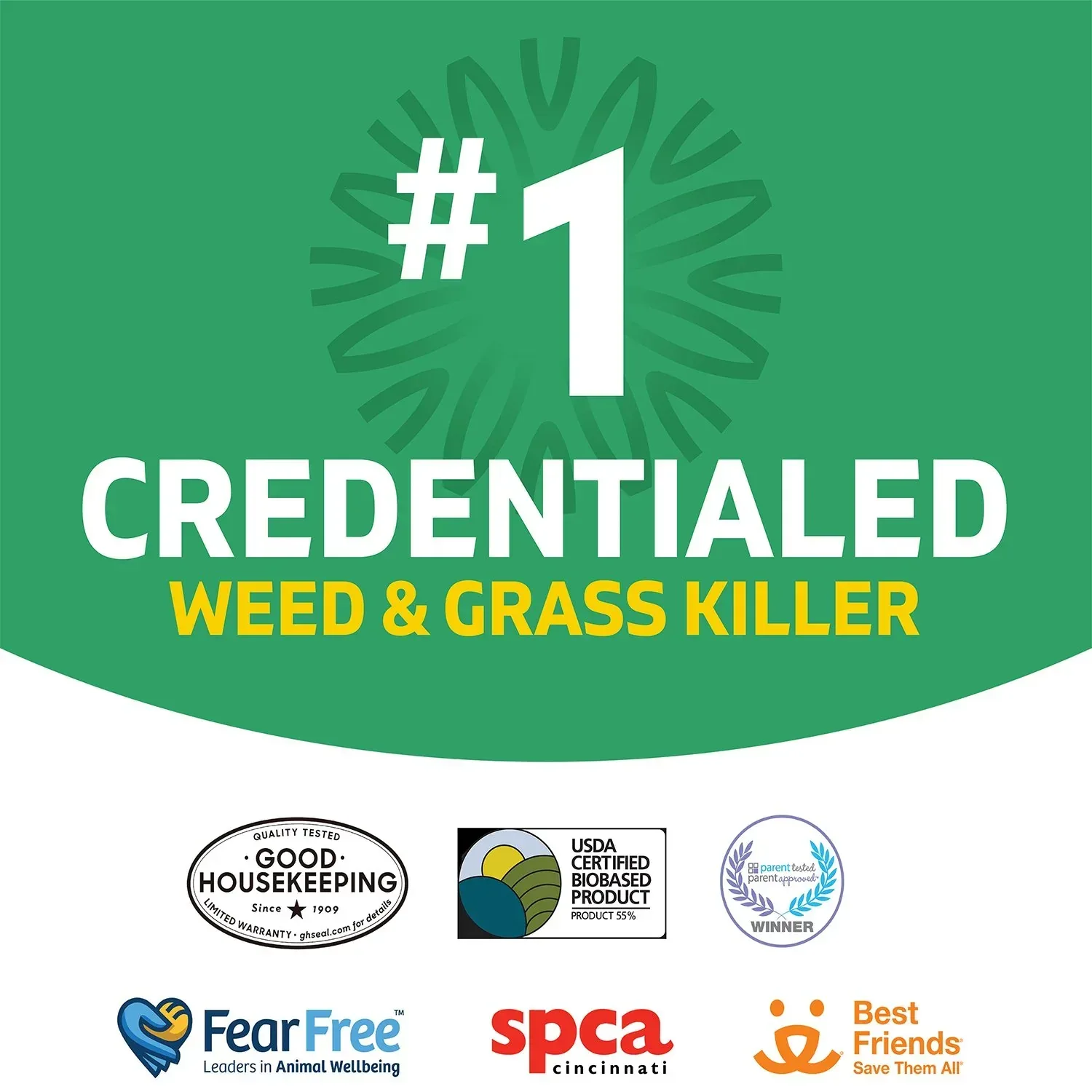 Spruce Weed & Grass Killer Kit, 1 Power Spray Starter Kit and 1 Refill, 64oz x 64oz - Image 3