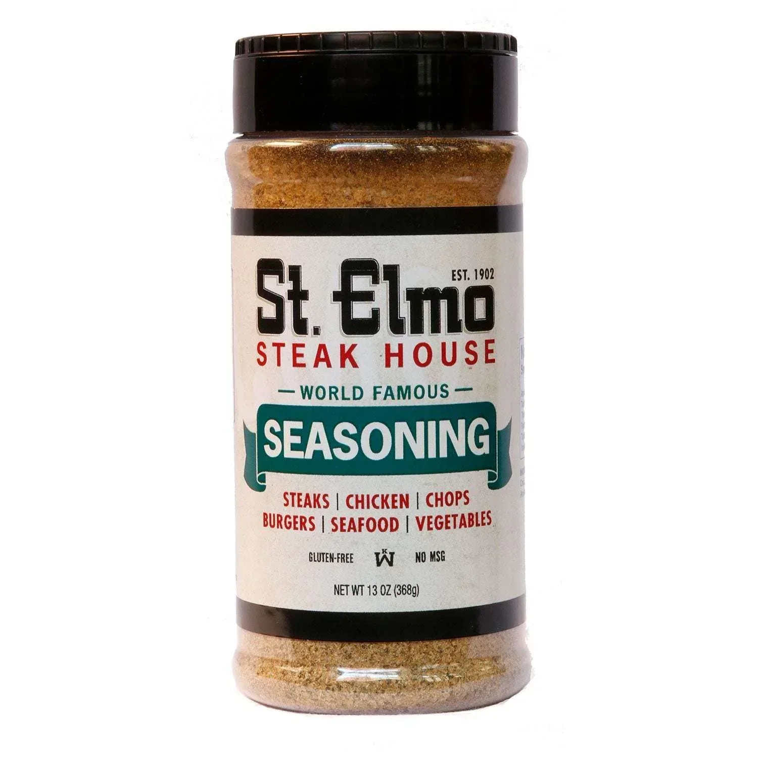 St. Elmo Steak House Seasoning, 13 oz.