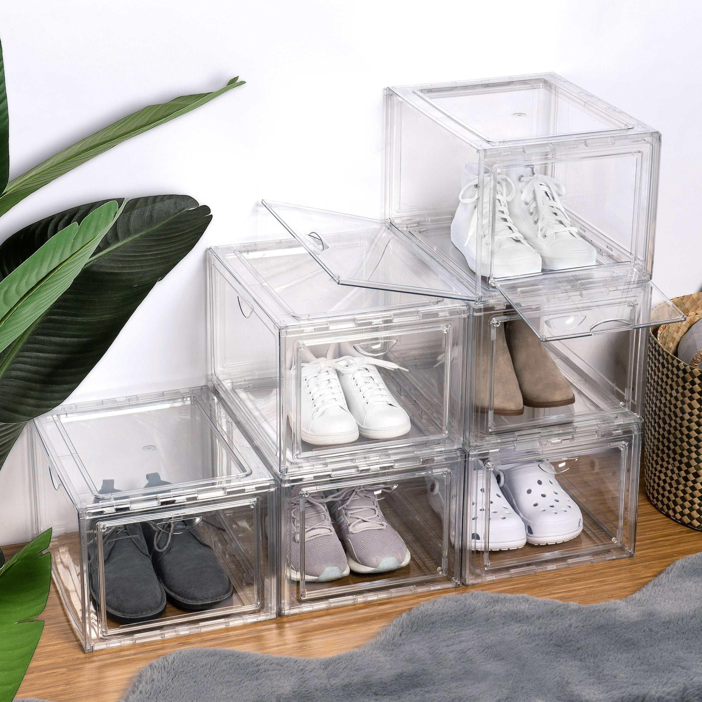 Stackable Shoebox & Organizer, 4-pack - Image 8
