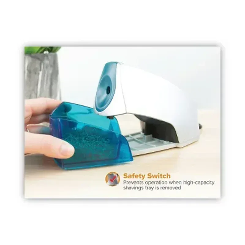 Stanley Bostitch Compact Desktop Electric Pencil Sharpener - Blue - Image 2