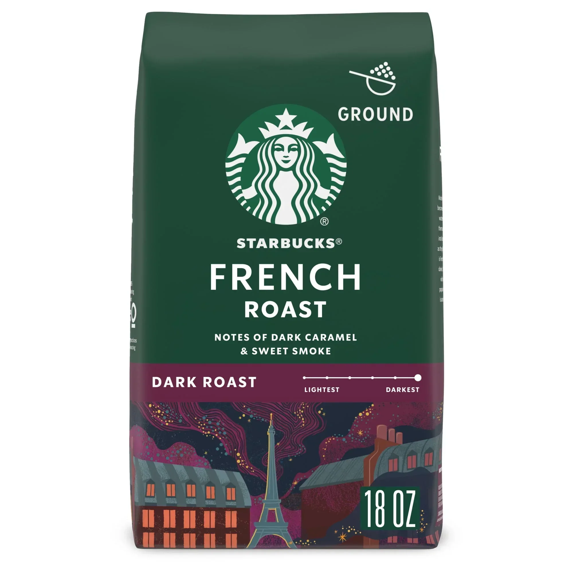 Starbucks Breakfast Blend, Ground Coffee, Medium Roast Hot or Iced Coffee, 18 oz - Image 11