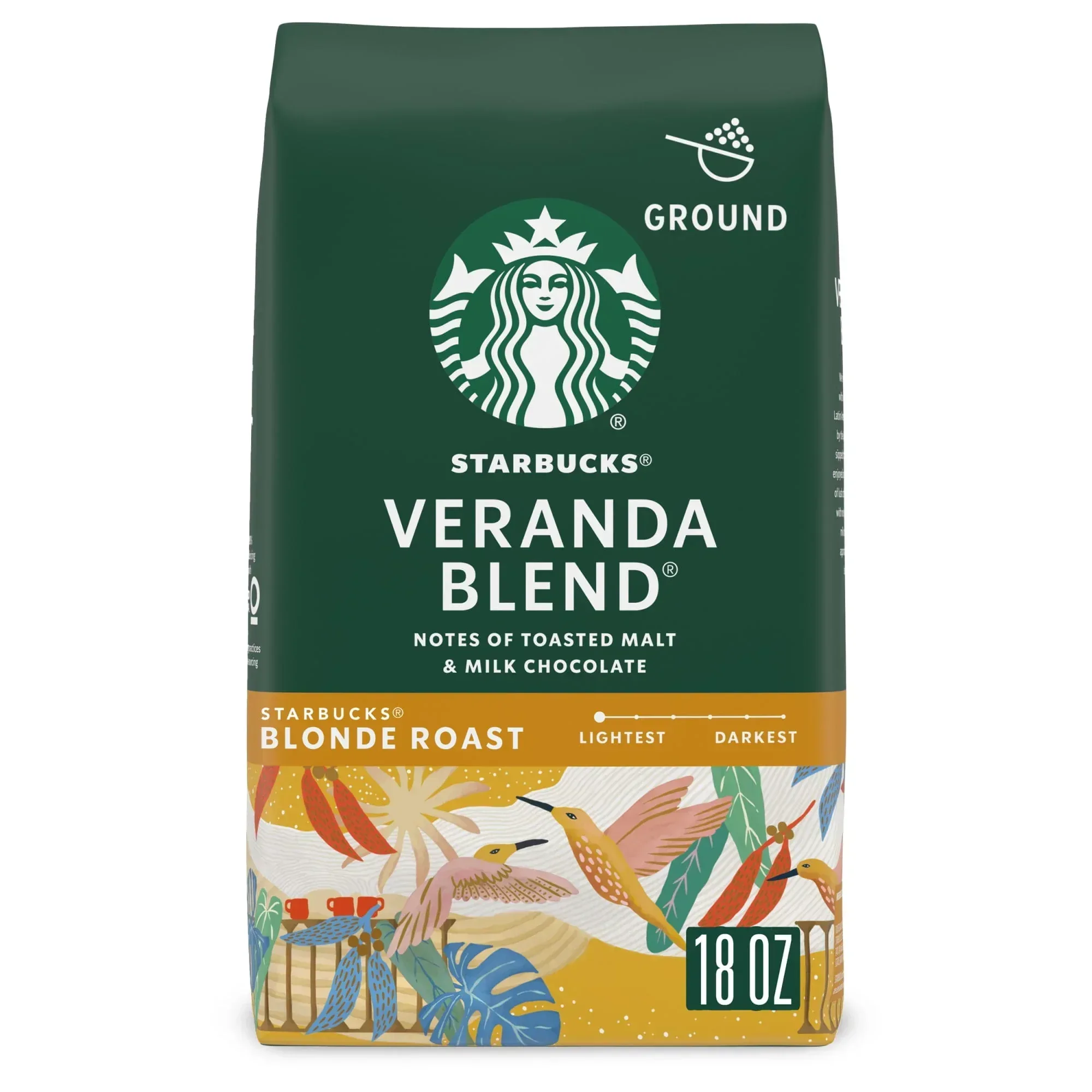 Starbucks Breakfast Blend, Ground Coffee, Medium Roast Hot or Iced Coffee, 18 oz - Image 16