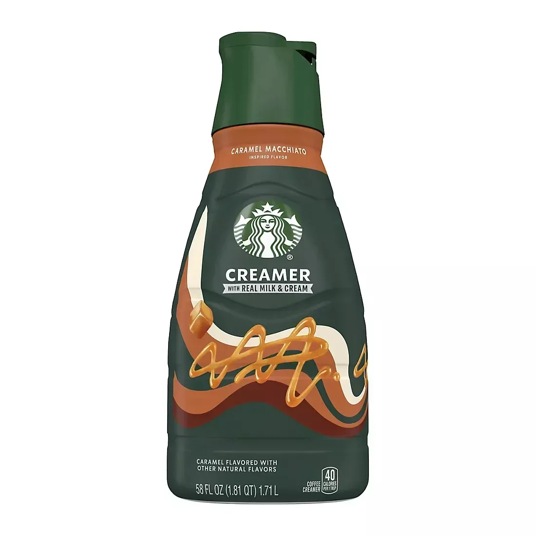 Starbucks Caramel Flavored Liquid Coffee Creamer, 58 fl. oz.