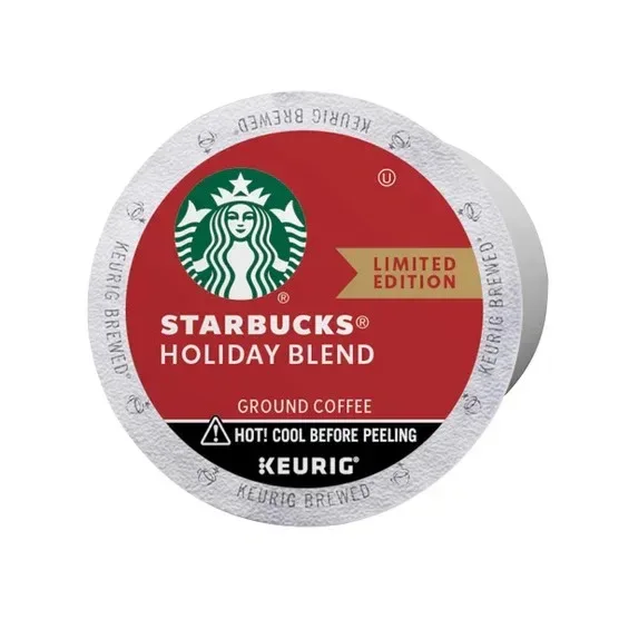 Starbucks Coffee Holiday Blend K-Cup Pod, 72-count - Image 2