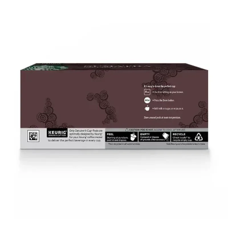 Starbucks Dark Roast K-Cup Coffee Pods, Single-Origin Sumatra (72 Ct.) - Image 3